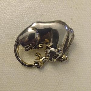 Panther brooch & pendant by MJ